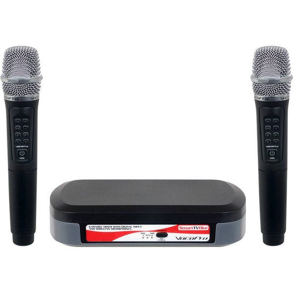 VocoPro SmartTVOke Karaoke Mixer with Digital Input and Wireless Microphones