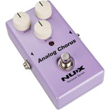 NUX Analog Chorus Guitar Effect Pedal the legendary chorus sound from the 80's, authentic Chorus effect from warm subtle shimmer to near-vibrato wobbles