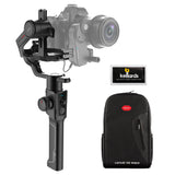 Moza Air 2 3-Axis Handheld Gimbal Stabilizer with Moza Fashion Camera Backpack & Cleaning Wipes (5-Pack)