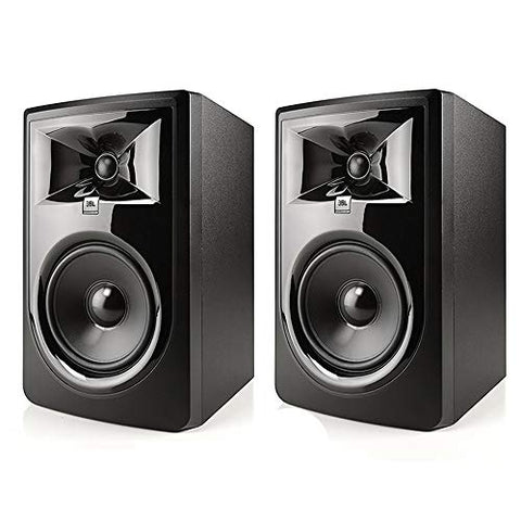 JBL 306P MkII Kit - Two Powered 6.5" Two-Way Studio Monitors (Pair)