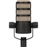Rode PodMic Dynamic Podcasting Microphone Bundle with Rode AI-1 Studio-Quality USB Audio Interface and Auray BAI-2X Two-Section Broadcast Arm