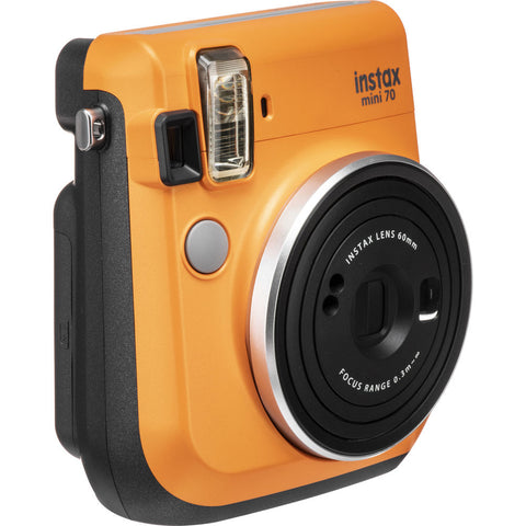 FUJIFILM INSTAX Mini 70 Instant Film Camera (Clementine Orange)