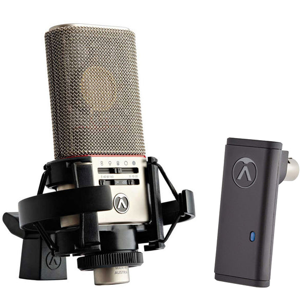 Austrian Audio OC818 Studio Set Multipattern Condenser Microphone Bundle with Austrian Audio OCR8 Bluetooth Remote Adapter