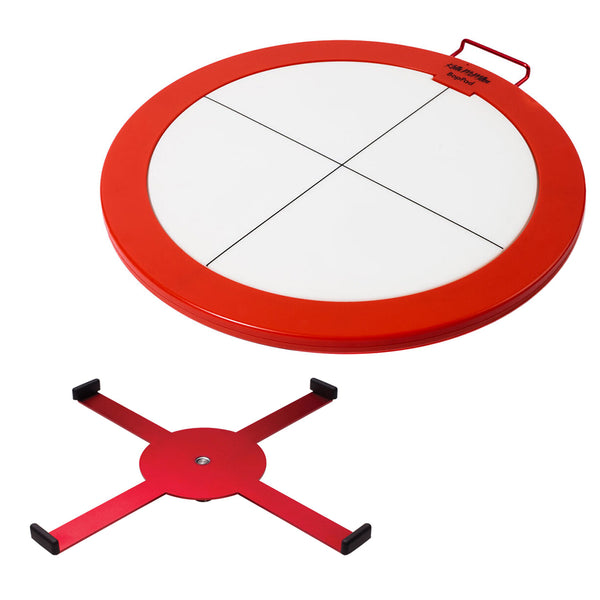 Keith McMillen Instruments BopPad Red Smart Fabric Drum Pad (Red) Bundle with Instruments BopPad Mount