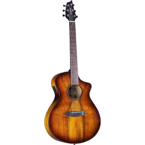 Breedlove Pursuit Exotic S Concert Tiger's Eye CE Myrtlewood-Myrtlewood