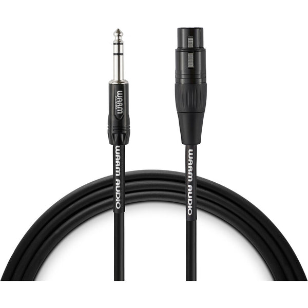 Warm Audio Pro Series XLR-M to TRS Cable (3')