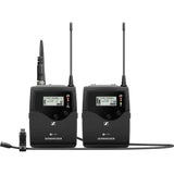 Sennheiser EW 512P G4 Camera-Mount Wireless Omni Lavalier Microphone System (AW+: 470 to 558 MHz) with SKB iSeries Sennheiser EW Case & Charger (4 NiMH Battery) Bundle