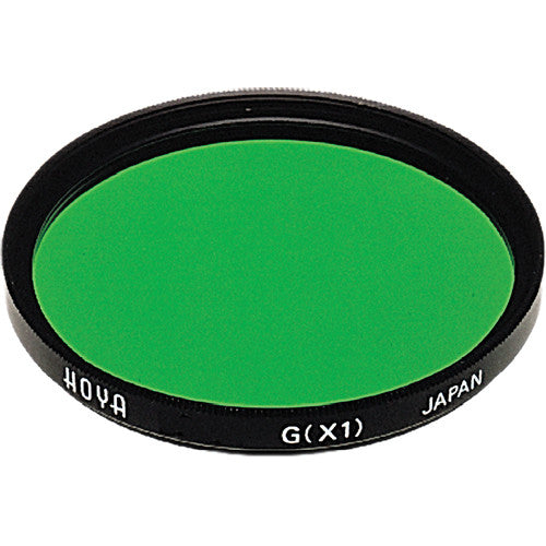 Hoya 58mm X1 Multi Coated Glass Filter - Green