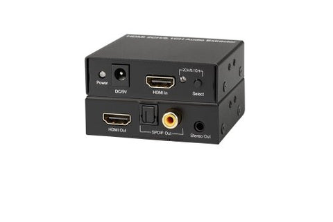 Kanex Pro HDMI Audio De-Embedder with 3D Support, 2-Channel, HDCP Compliant, Full HD 1080p (HAECOAX)