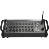 Allen & Heath CQ-20B Ultracompact 20-Channel Digital Mixer (Rackmount/Stagebox) Bundle with Padded Carrying Soft Case for CQ-20B