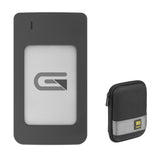 Glyph Technologies Atom RAID 4TB USB 3.1 Gen 2 Type-C External SSD (2 x 2TB, Silver) Bundle with Hard Drive Case