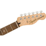 Squier by Fender Affinity Series Telecaster, Indian Laurel fingerboard (Olympic White) Bundle with Fender 10ft Cable (Straight/Straight), Guitar 12-Pack Picks, and 2" Guitar Straps