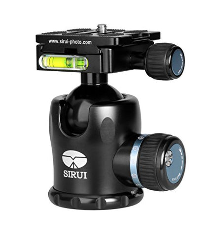 SIRUI K-20X 38mm Ballhead with Quick Release, 55.1 lbs Load Capacity