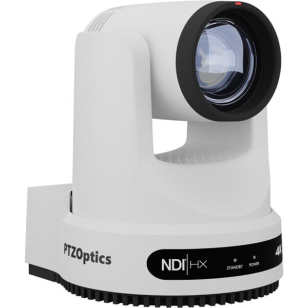 PTZOptics Move 4K SDI/HDMI/USB/IP PTZ Camera with 12x Optical Zoom (White)