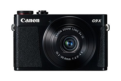Canon PowerShot G9 X Digital Camera (Black), 3x Optical Zoom &  Built-in Wi-Fi