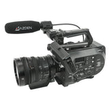 Azden SGM-250CX Short Shotgun Microphone (Shockmount, Phantom Only) Bundle with Azden SWS-CX Furry Windshield Cover