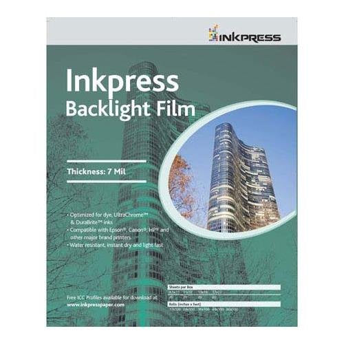 Inkpress Media Backlight Film, 7 Mil Paper