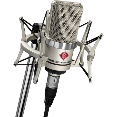 Neumann TLM-102 Large-Diaphragm Studio Condenser Microphone (Studio Set, Nickel)