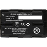 Core SWX Nano-U98 14.8V Battery with D-Tap for Select Sony Camcorders