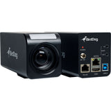 BirdDog PF120 1080p Full NDI Box Camera with 20x Optical Zoom Bundle with High-Speed HDMI Cable with Ethernet (Black, 6')