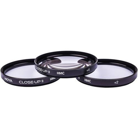 Hoya 46mm HMC Close-Up Filter Set II, Includes +1, +2 and +4 Diopter Filters