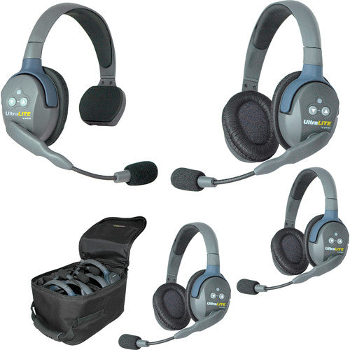 Eartec UltraLITE 413 4-Person Headset System