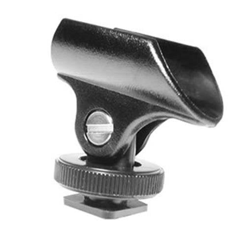 WindTech CM-21 Hot Shoe Microphone Clip for Video Camera