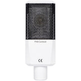 Lewitt LCT-240 Pro Condenser Microphone (White) Bundle with Pop Filter and XLR-XLR Cable