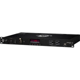 Black Lion Audio PG-1 mkII 10-Outlet Rackmount Power Conditioner (1 RU) Bundle with 2x Comprehensive Cable PWC-BK-3 Molded Power Cable, Black