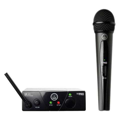 AKG WMS40 Mini Single Vocal Set Wireless Microphone System (Band: B)