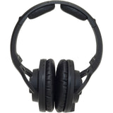 KRK KNS 8400 Closed-Back Stereo Headphones with Headphone Holder & Stereo 1/4" Extension Cable 10' Bundle