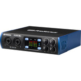 PreSonus Studio 26c 2x4 USB Type-C Audio/MIDI Interface with Kellopy Pop Filter, 6ft MIDI Cable, Tripod Mic Stand & XLR Cable Bundle