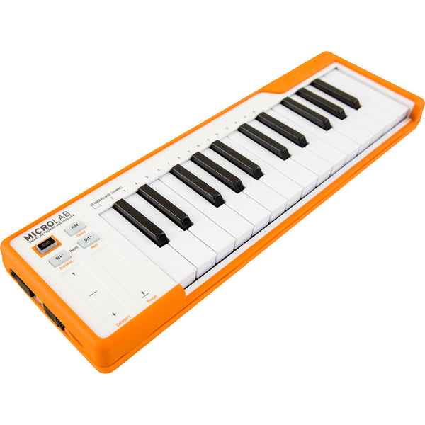 Arturia MicroLab Compact USB-MIDI Controller (Orange)