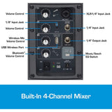 Samson Expedition XP106w Portable PA System with Wireless Handheld Mic System & Bluetooth