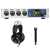RME AVB Tool Mic Preamp, Router, and Converter with AKG K240 MKII Pro Headphones & 10-Pack Straps Bundle
