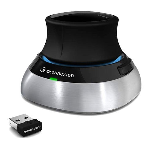 3Dconnexion SpaceMouse Wireless 3D Mouse 2.4GHz via Micro-USB (3DX-700043)