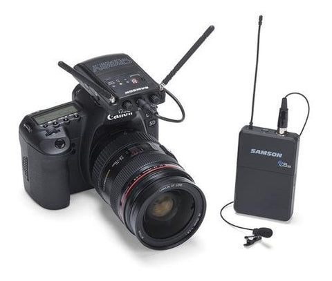 Samson Concert 88 Camera (Lavalier) UHF Wireless System, Channel D
