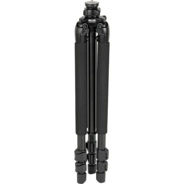 SLIK Pro 700 DX Tripod Legs – Black – Aluminum, 70in Max Height, 15lb Load – 615317
