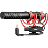 Rode VideoMic NTG Shotgun Vlogging Podcasting Microphone with Rode WS11 Windshield & Wide Mouth Case Bundle