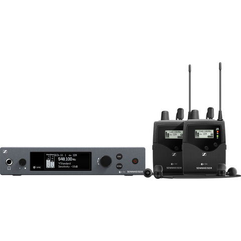 Sennheiser ew IEM G4-Twin Wireless Monitor System Kit (A: 516 to 558 MHz)