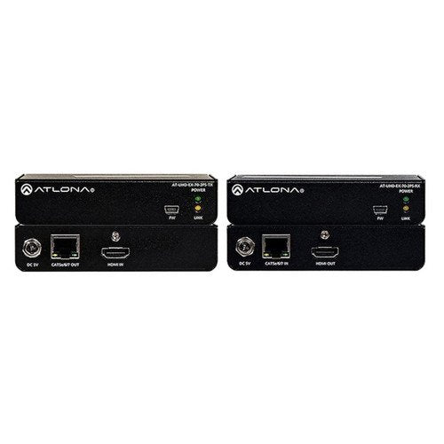 Atlona 4K/UHD HDMI Over HDBaseT Transmitter/Receiver for Up to 230' with POE