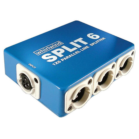 Whirlwind SPLIT6 - 1x6 Line Splitter