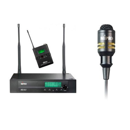 MIPRO ACT-311/ACT-30T Single Channel Bodypack Wireless System with Microphone