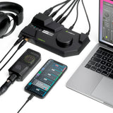 Lewitt CONNECT 6 Desktop 6x6 Dual USB-C Audio Interface Bundle with Polsen Studio Monitor Headphones and 2x XLR-XLR Cable