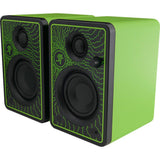 Mackie CR3-XLTD Creative Reference Series 3" Multimedia Professional Monitors Limited Edition - Green Lightning