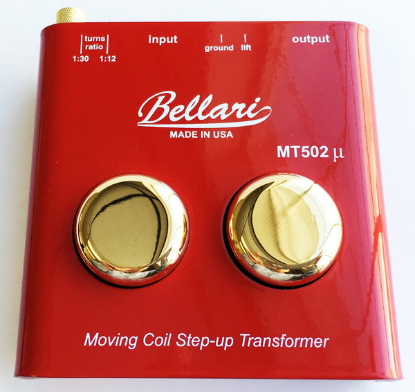 Rolls MT502 Bellari Step-Up Transformer for Turntables with Moving Coil Cartridges