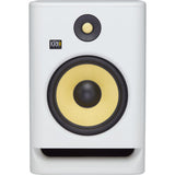 KRK ROKIT 8 G4 White Noise 8" 2-Way Active Studio Monitor (Pair) Bundle