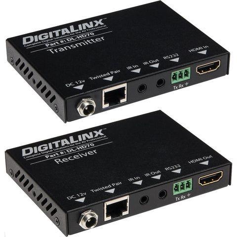 Digitalinx HDMI Over Twisted Pair Extender with Power and Control