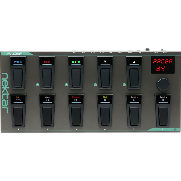 Nektar Pacer | USB MIDI Footswitch Controller with Nektar DAW Integration