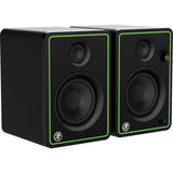 Mackie CR4-X Series 4" Creative Reference Studio Monitors (Pair) with 3' REAN Stereo Breakout Cable Bundle